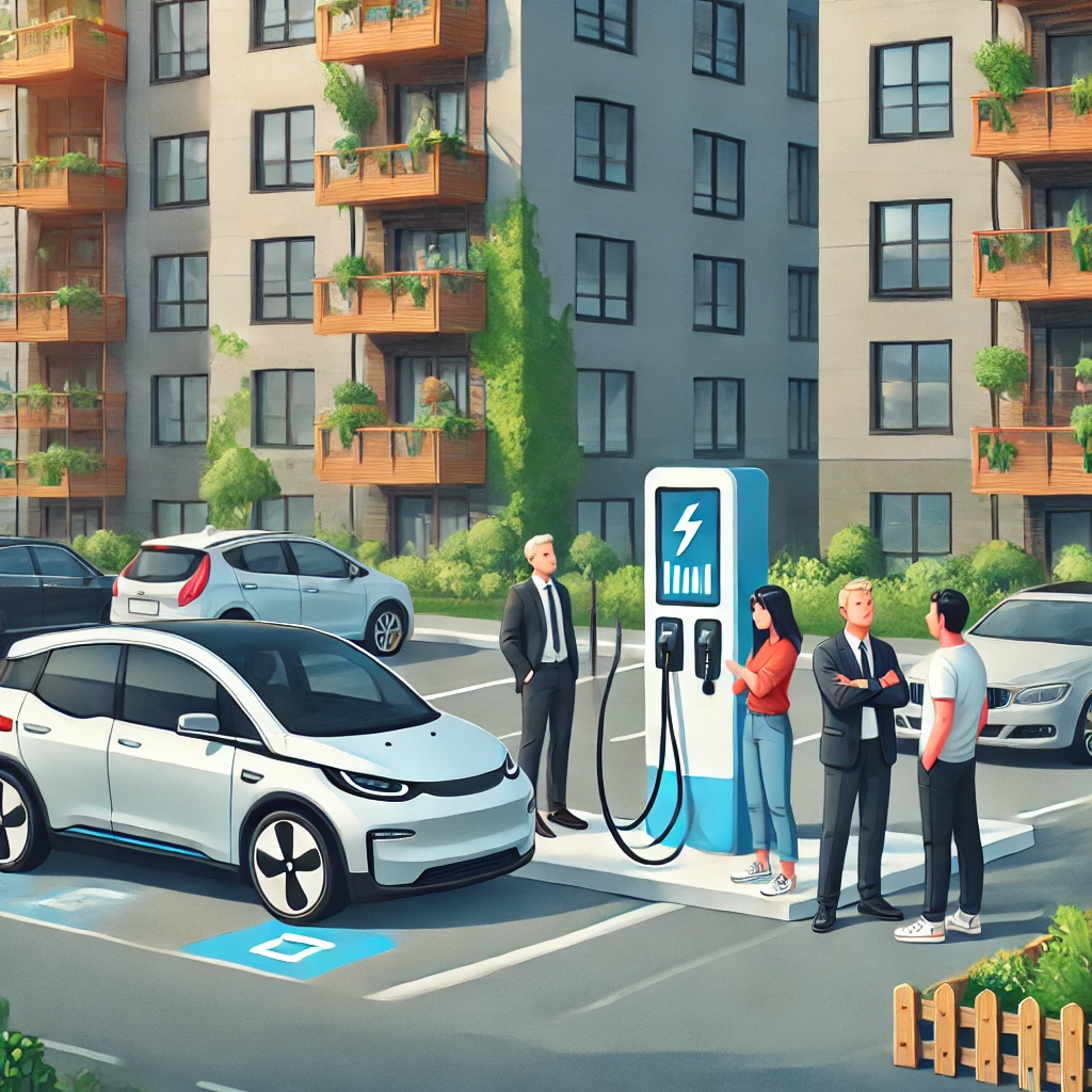 Sitelerde Elektrikli Araç Şarj İstasyonu Tartışması